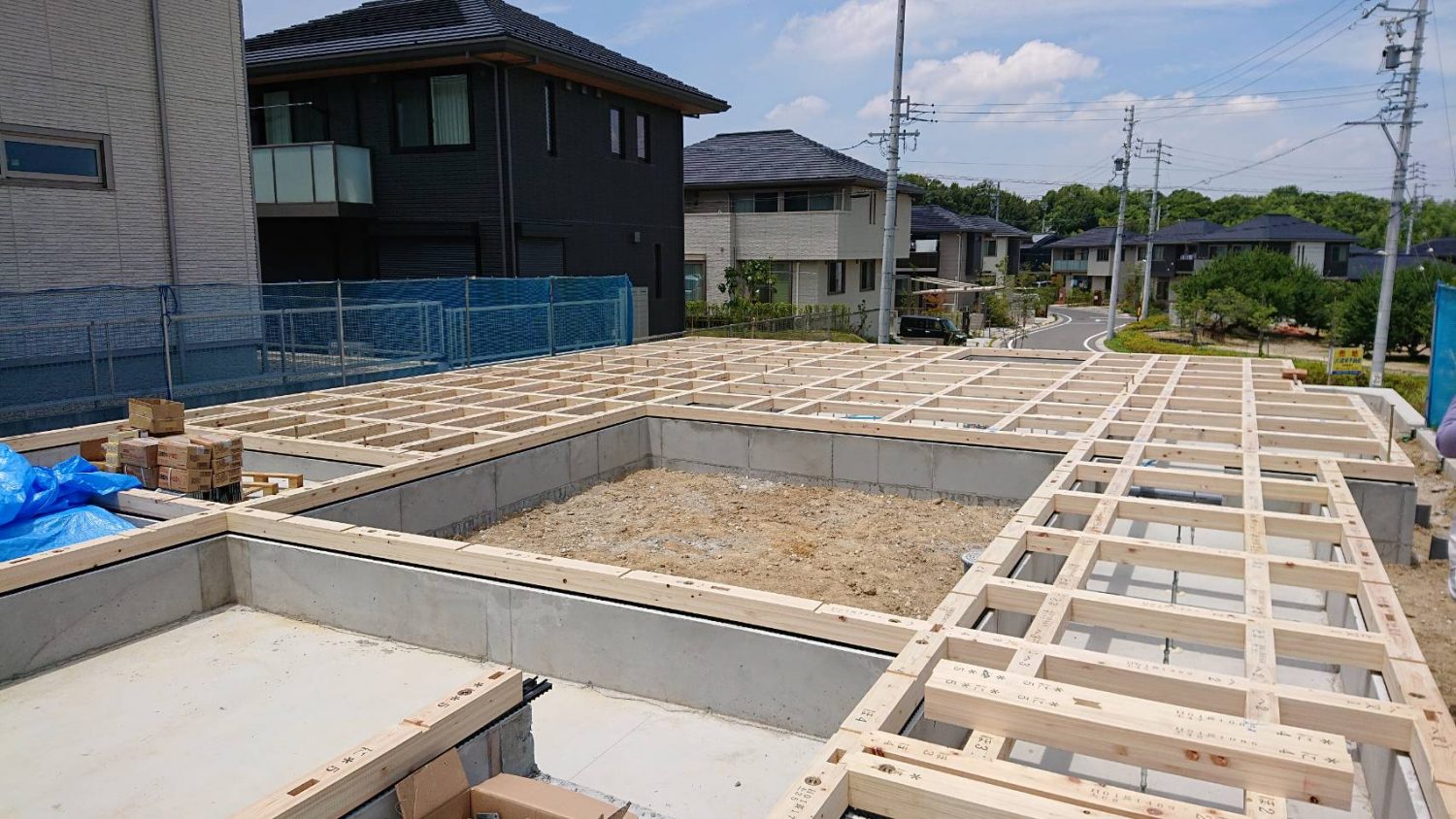 愛知県で建て方工事をしてきました！